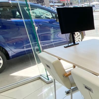 きれいで清潔感あふれるブースでレッスンを行います