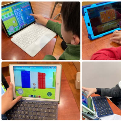 少人数制個別レッスン・個性を伸ばすコーチング指導でお子様一人ひとりの目標に合わせたレッスンを行います。