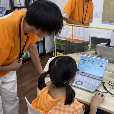 無料体験の様子です。