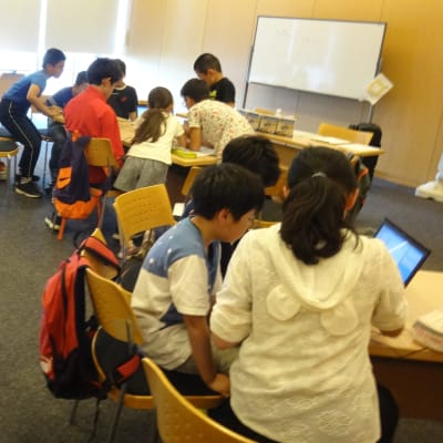 出張授業もやってます。