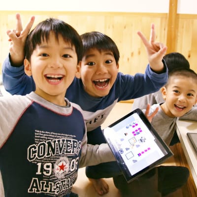 みんな楽しくレッスンをしています！