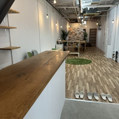 堀江校の内観（玄関）です