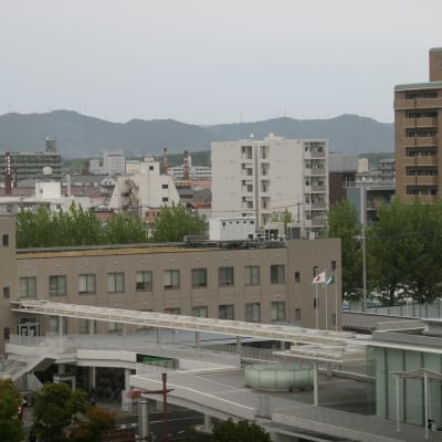 ひろぎん西条校からの景色