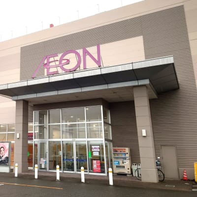 イオンモール新発田店 北側入口です。 あぽろんの店舗が近い入口です。