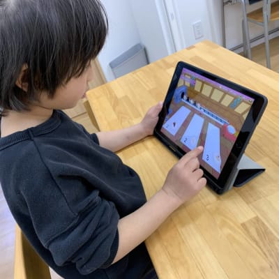 「幼稚園生だけど大丈夫かしら？」大丈夫！！お子さまの吸収力はすばらしい！どんどん自分で進んでいます（年長）