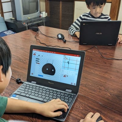 キャラデザインにもこだわる男の子