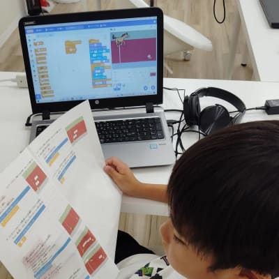 プログラミング検定に向けて練習しています！