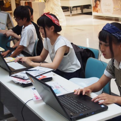 女子も大活躍です