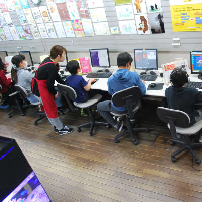 夕方の様子です。