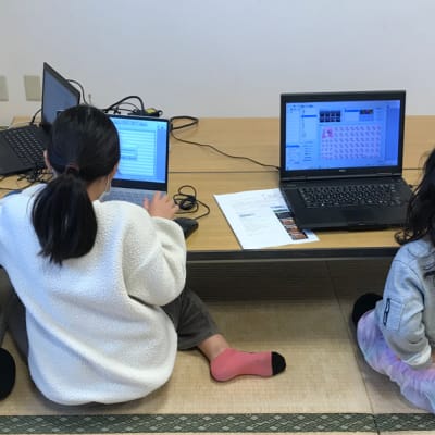 大野城教室にて体験会の様子の一例です。