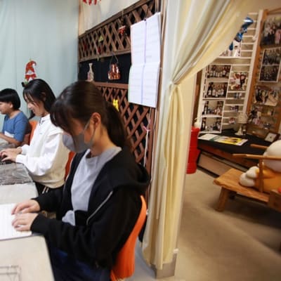 1:3で1人1人のペースに合わせて取り組んでいます！