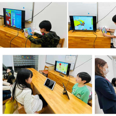 HALLO発表会の様子です。