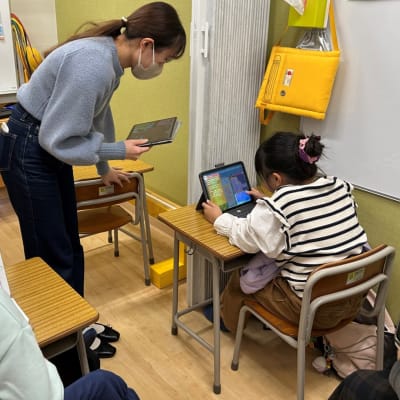 一人ひとりの習熟度に合わせた指導を行っております。