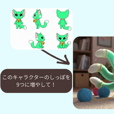 画像生成AIの使い方を学ぶ演習もあります