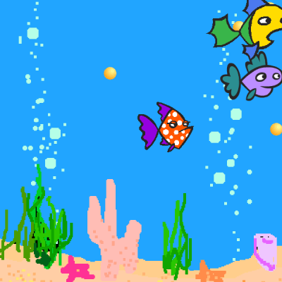 魚のエサやりプログラム