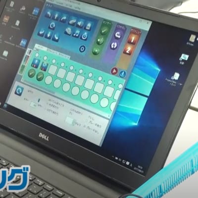 センサーやLED を使った36種類のロボットをプログラミングで制御！