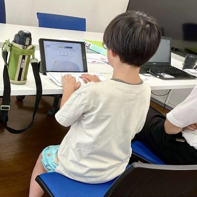 正しいタイピングを練習中♪