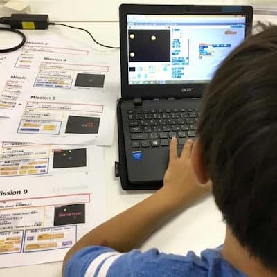Scratchを通してプログラミングの基礎を習得！
