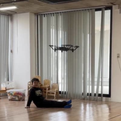 ドローンを使った授業