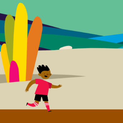 コースが進むと色々なScratch作品に取り組んでいきます