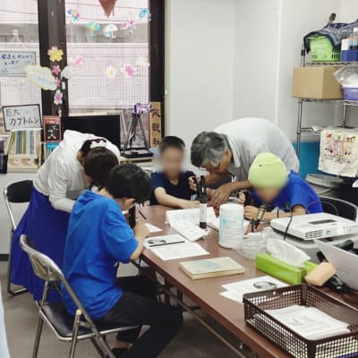 ６月に開催した《生物と細胞》の様子です。