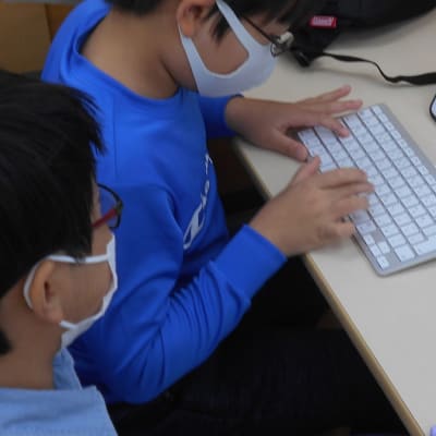 タイピング練習の体験です。全国の友達も合わせたランキングが出ます。上位を目指して毎回頑張りましょう！