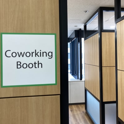 フリースペース手前