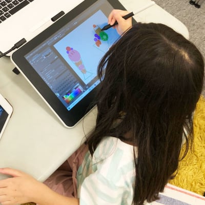 大好きなイラストもペンタブレットで描けるようになりました。