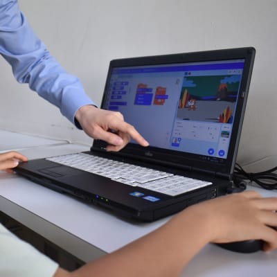 こどもICT教育支援センター の授業の様子