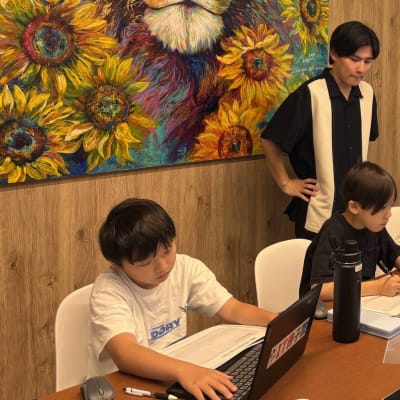 海浜幕張教室クラスのレッスンの様子