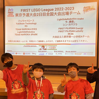 FLL Challenge2022では全国大会まで出場しました！