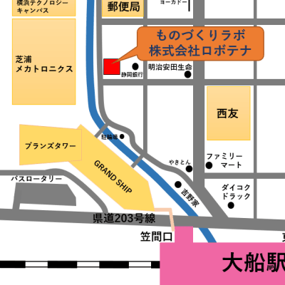 店舗アクセスマップ