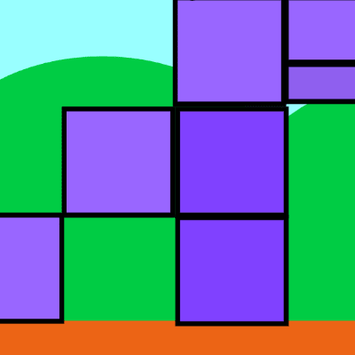 アクションゲーム画面