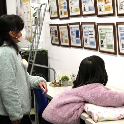 お迎えにきてくれた妹さんにゲームを紹介♪