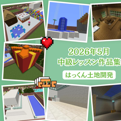 キッズプログラミングスクール8x9(ハック)　【中級コース】8x9craft（ハッククラフト）を使って土地開発しました