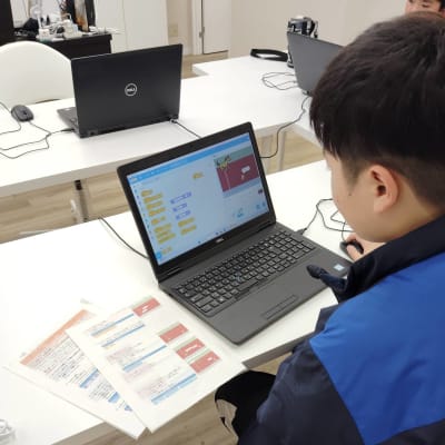 プログラミング検定練習を頑張っています！