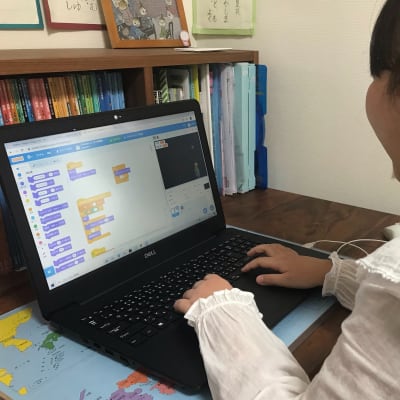 オンラインレッスン受講中の様子