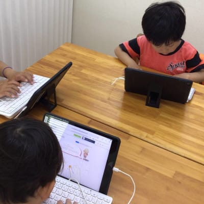 タイピングも毎レッスンしっかり学んでいます。