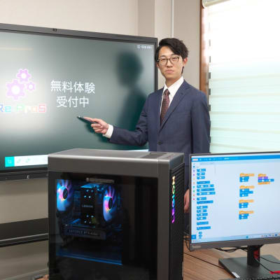 最新設備の電子黒板,PC導入済み