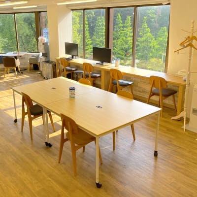 三鷹駅から徒歩1分ほどのところにある教室です。