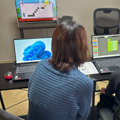 守山教室の体験授業時の様子