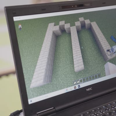 マイクラコースの実行画面2