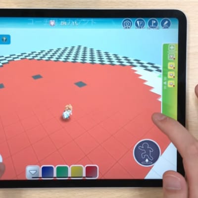 クリエイトモードで作品づくりにもチャレンジ！