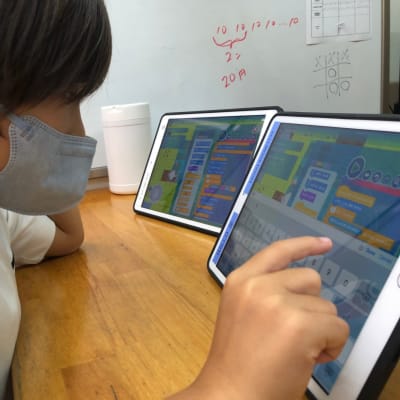 できるだけ自分でじっくり考える時間を設けています。