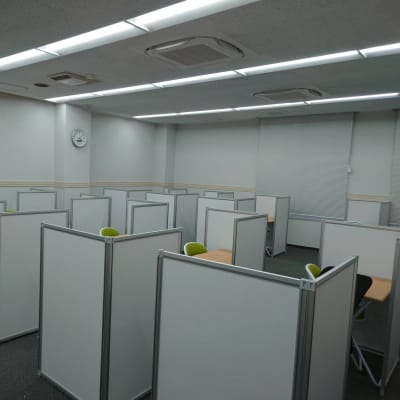 教室は集中して取り組める空間です。