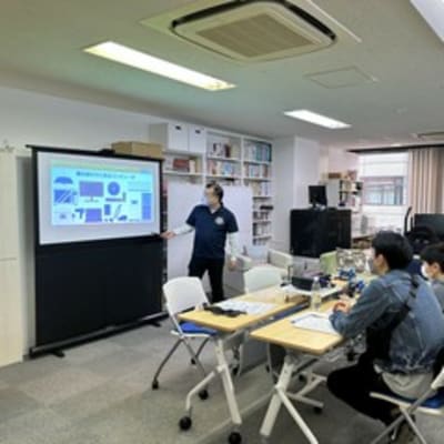 教室の授業風景です。