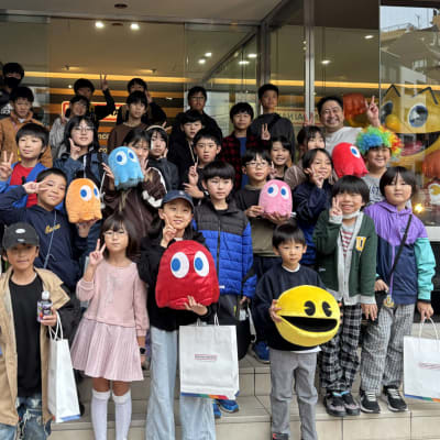 バンダイナムコさん見学会！大変な盛り上がり。全国から参加者多数！