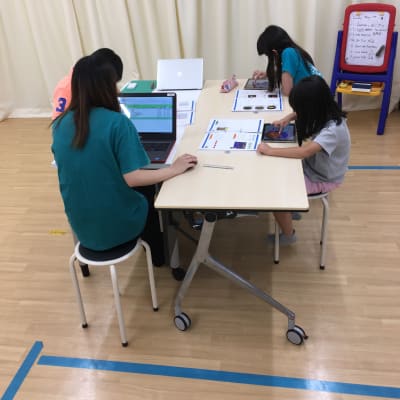 委託を受けている銀座でのレッスン！(2019年4月撮影)