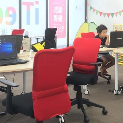 明るくてい広い教室だからノビノビ学習できます