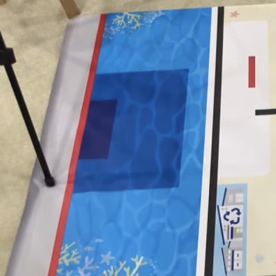 大会に向けての準備中